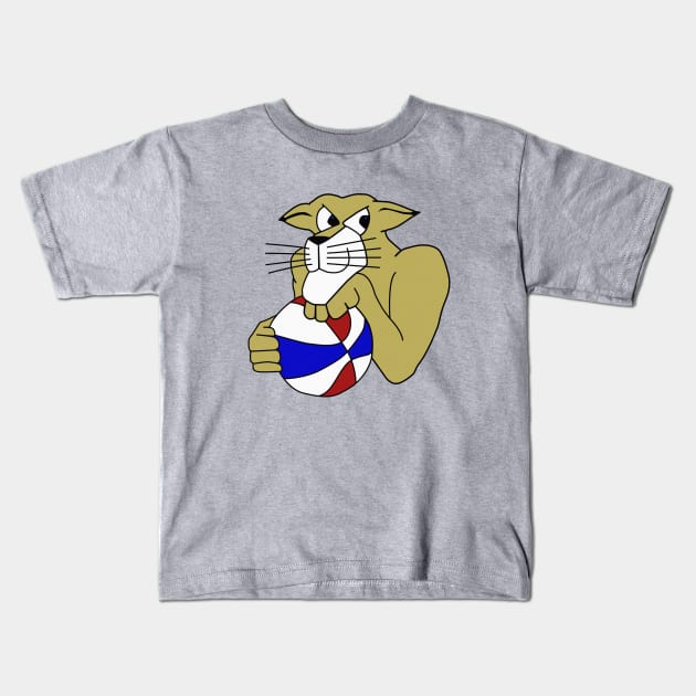DEFUNCT - Carolina Cougars Kids T-Shirt by LocalZonly